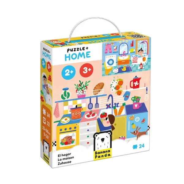 Banana Panda- Puzzle + Home 2+,3+