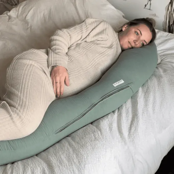 Ilmaha-Nursing pillow hydrophilic | Old green 2