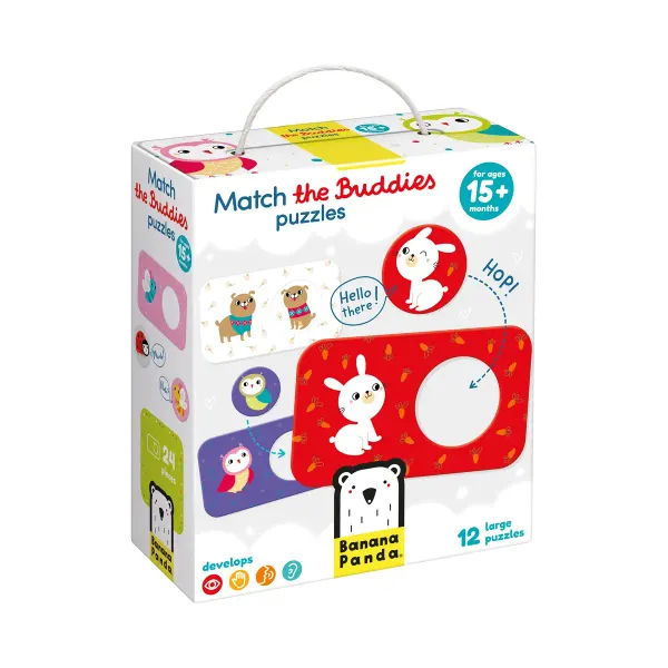 Banana Panda -Match the Buddies Puzzles 15m+