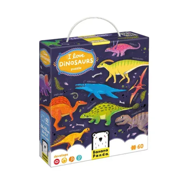 Banana Panda- I Love Dinosaurs Puzzle 4+