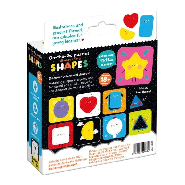 Banana Panda On-the-Go- Puzzle Discovering Shapes 2