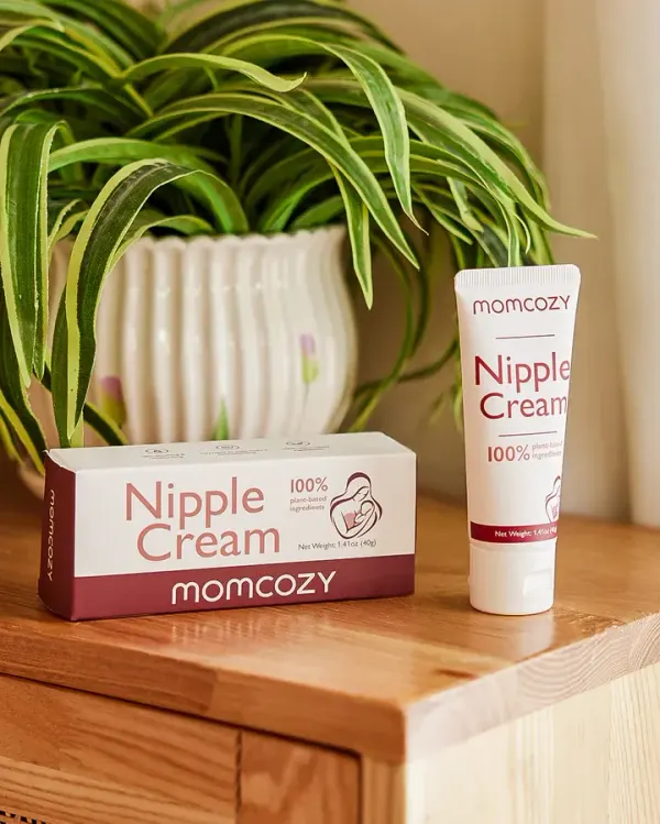 Momcozy-100% Natural Nipple Cream for Breastfeeding - Lanolin-free 2