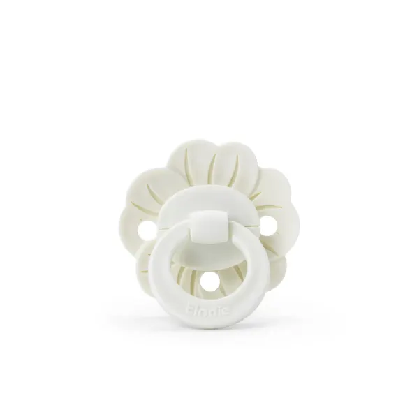 ELODIE Binky Bloom - Natural Rubber from 3 months - Vanilla White