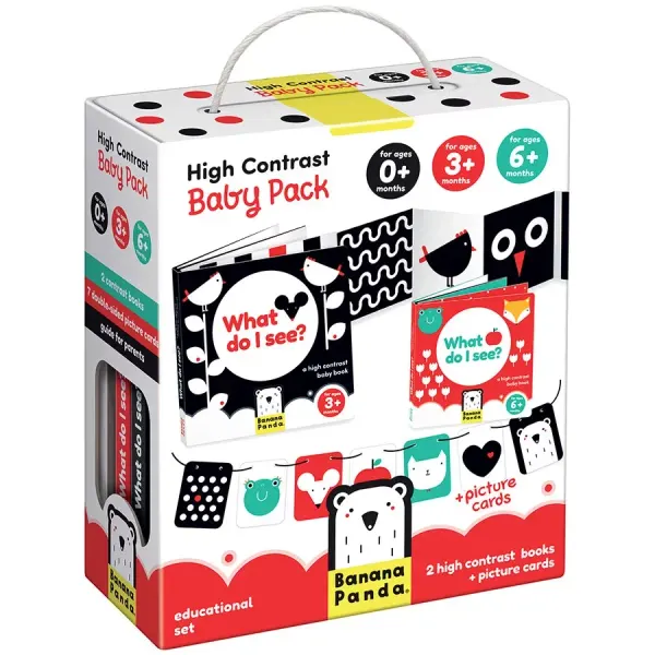 18 Banana Panda- High Contrast Baby Pack