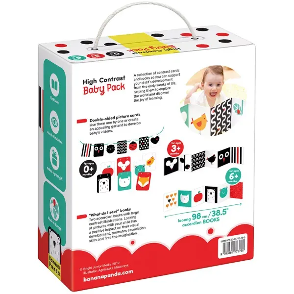 18 Banana Panda- High Contrast Baby Pack 2