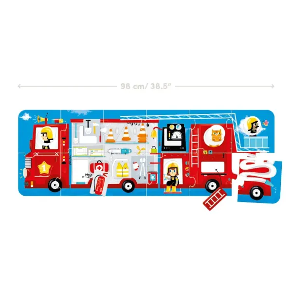 Banana Panda- Make-a-Match Puzzle Fire Truck 2
