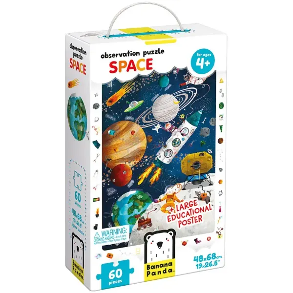 Banana Panda- Observation Puzzle Space 4+