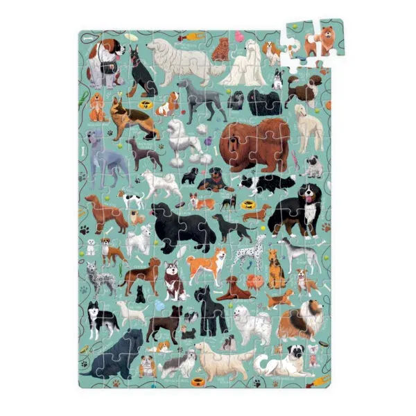 Banana Panda- Puzzlove Dogs (100 pcs) Banana Panda- Puzzlove Dogs (100 pcs)