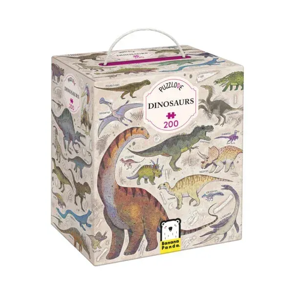 Banana Panda- Puzzlove Dinosaurs (200 pcs) 7+