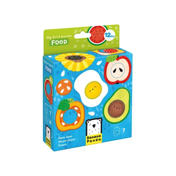 Banana Panda- My First Puzzles Food 12m+