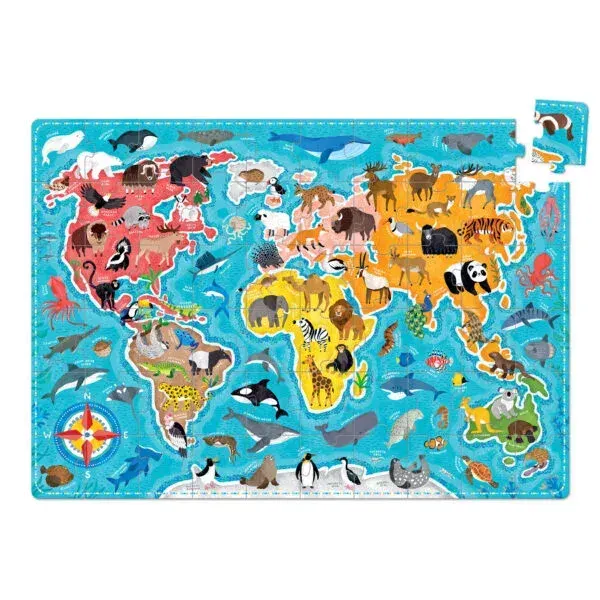 Banana Panda- Puzzlove Animals of the World (60 pcs) 2
