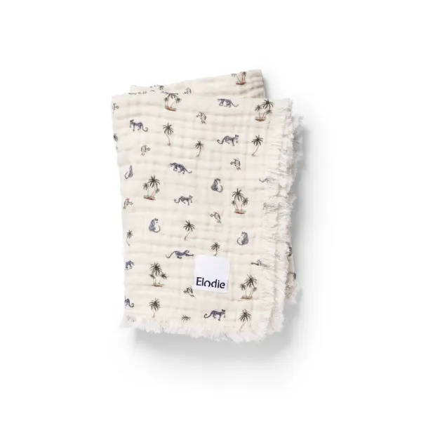 ELODIE - Soft Cotton Blanket - Garden Leo's Resort