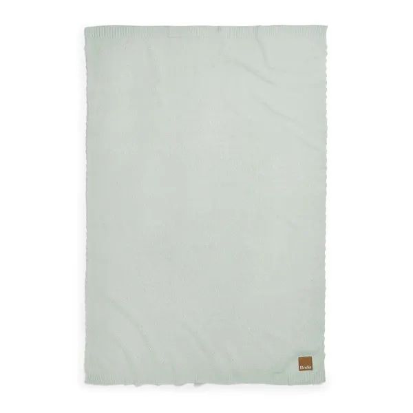 ELODIE - Pointelle Blanket - Mineral Green 2