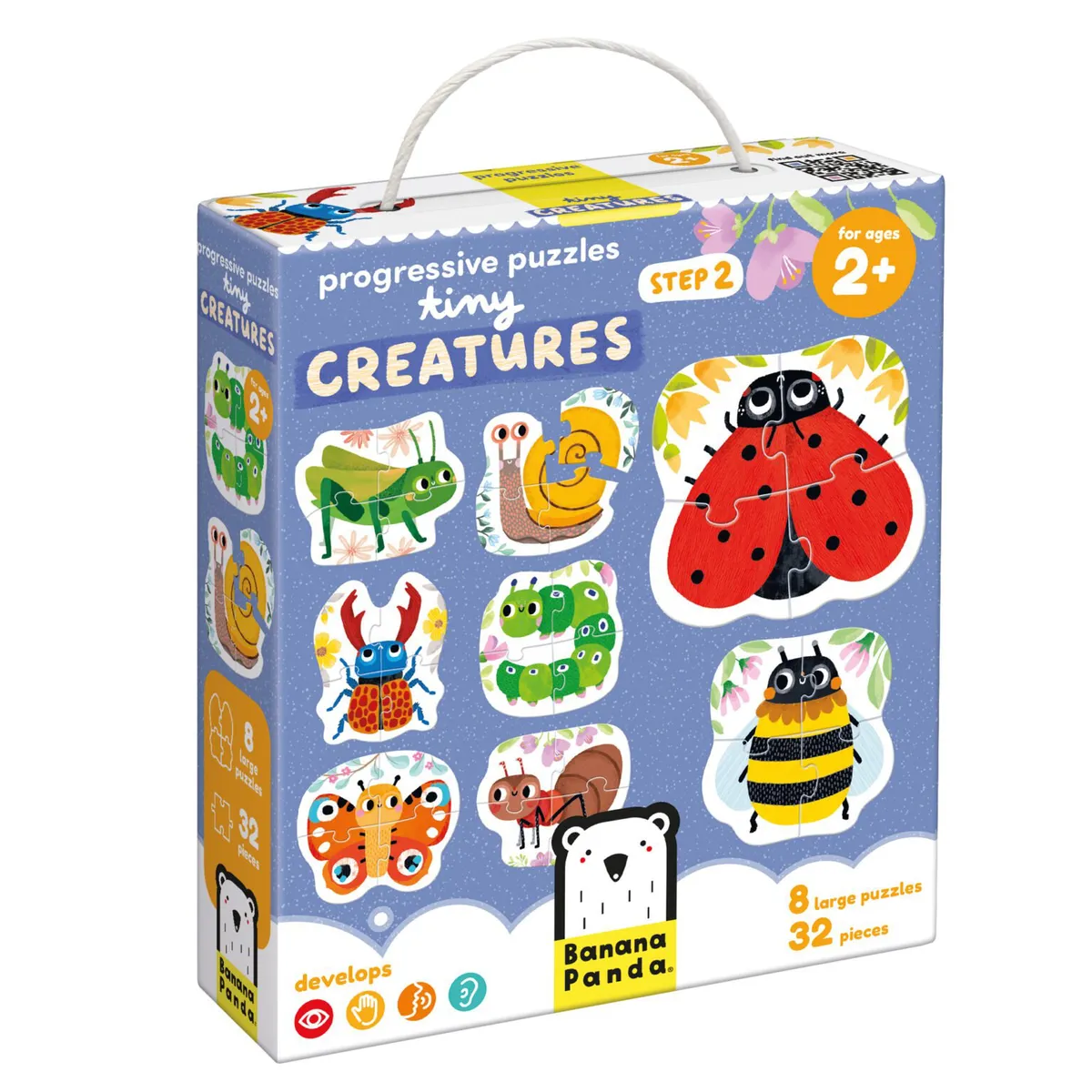 Banana Panda Progressive Puzzles Tiny Creatures 2+ Banana Panda Progressive Puzzles Tiny Creatures 2+