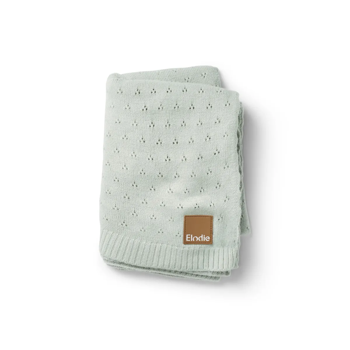 ELODIE - Pointelle Blanket - Mineral Green ELODIE - Pointelle Blanket - Mineral Green