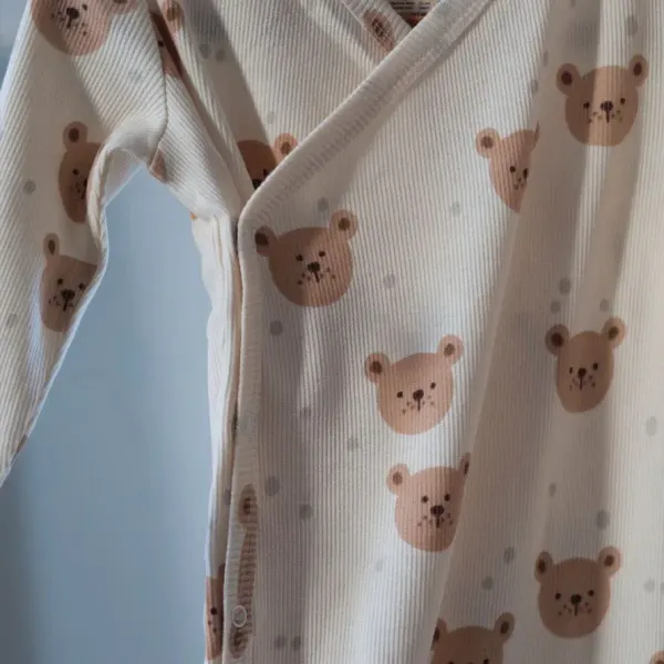 VacVac Studio Toulon Newborn Crossover Suit - Teddy Tumbles 2