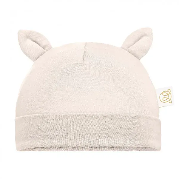 Maylily Bamboo Baby Hat - Beige 1-6 months