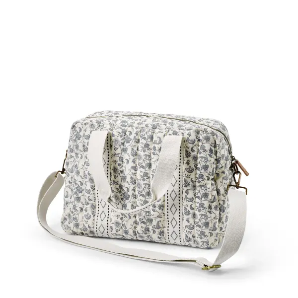 ELODIE - Changing Bag Quilted - Garden Leo Toile 2