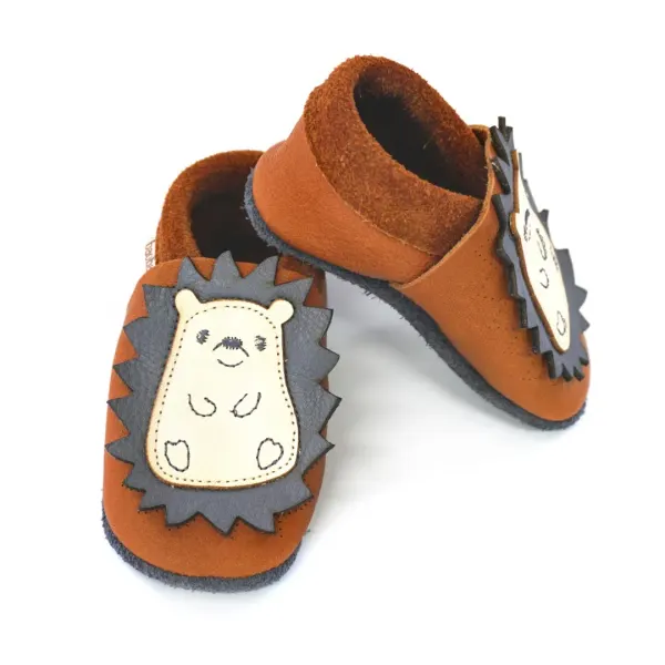Baobaby Soft Sole Baby Shoes, Classics, Spikey curry