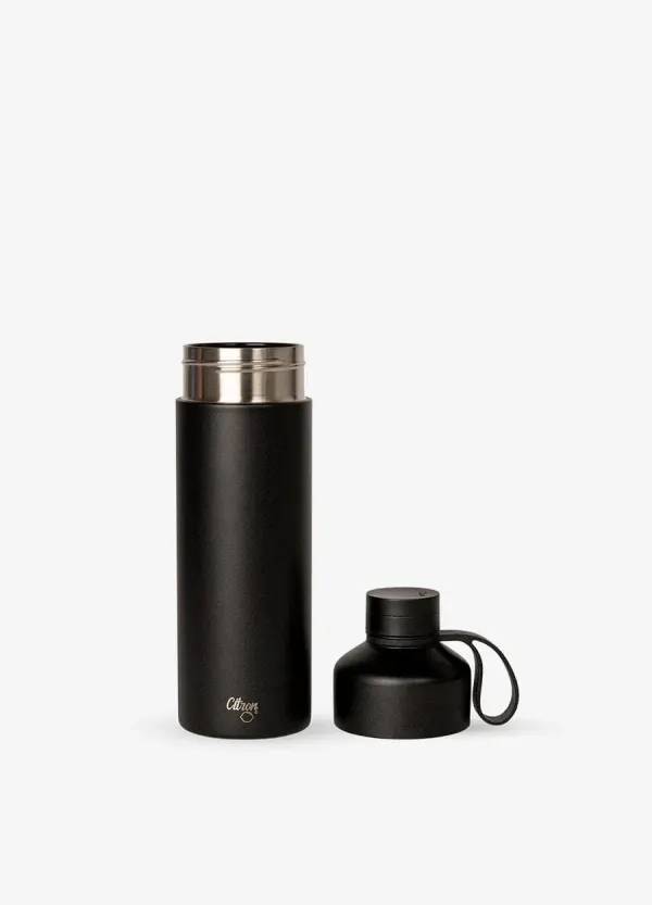 CITRON Duo Sip Thermal Water Bottle 750ml - Black 2