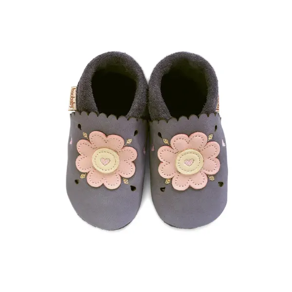 Baobaby Soft Sole Baby Shoes, Classics, Daisy 2