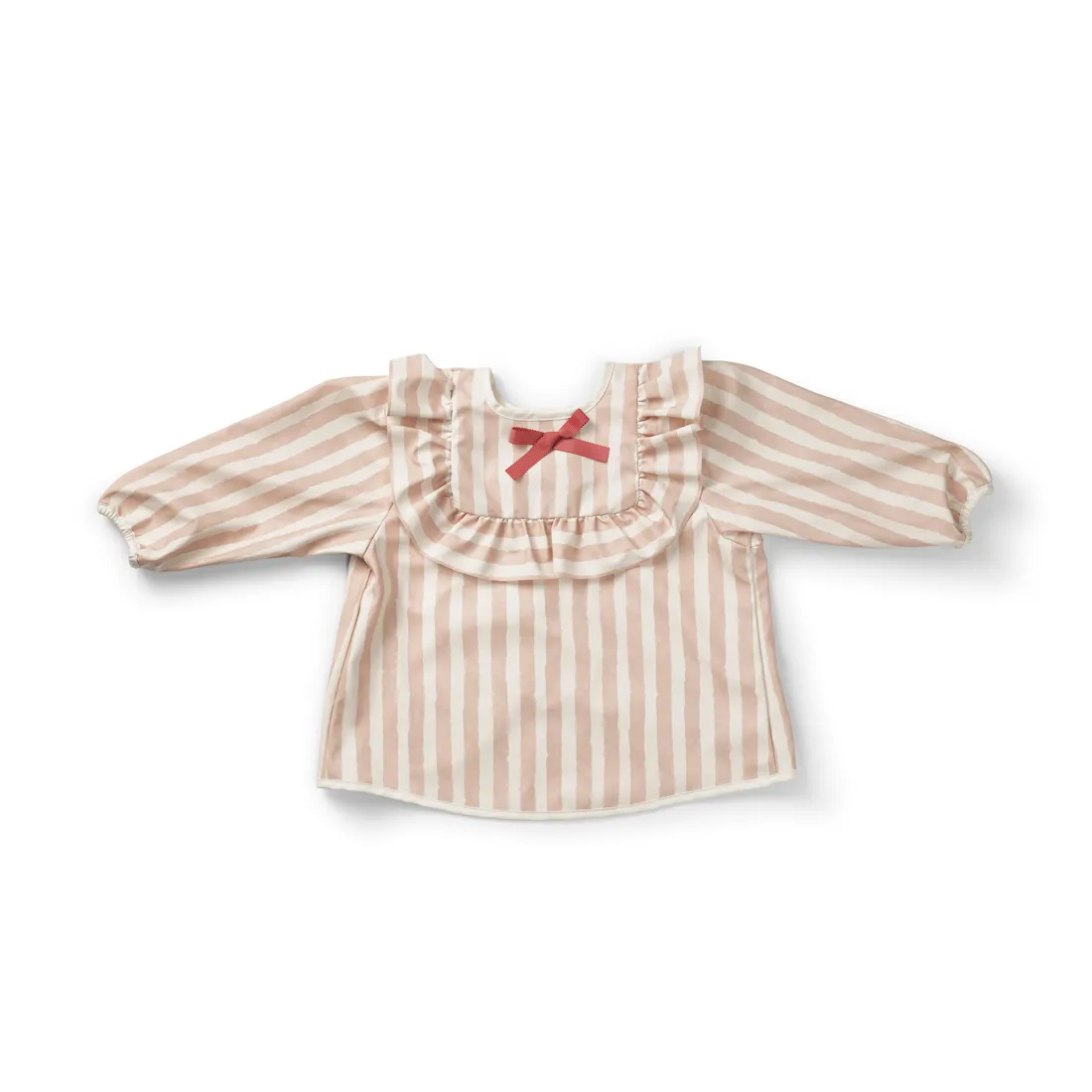 ELODIE - Longsleeved Baby Bib - Candy Stripes ELODIE - Longsleeved Baby Bib - Candy Stripes