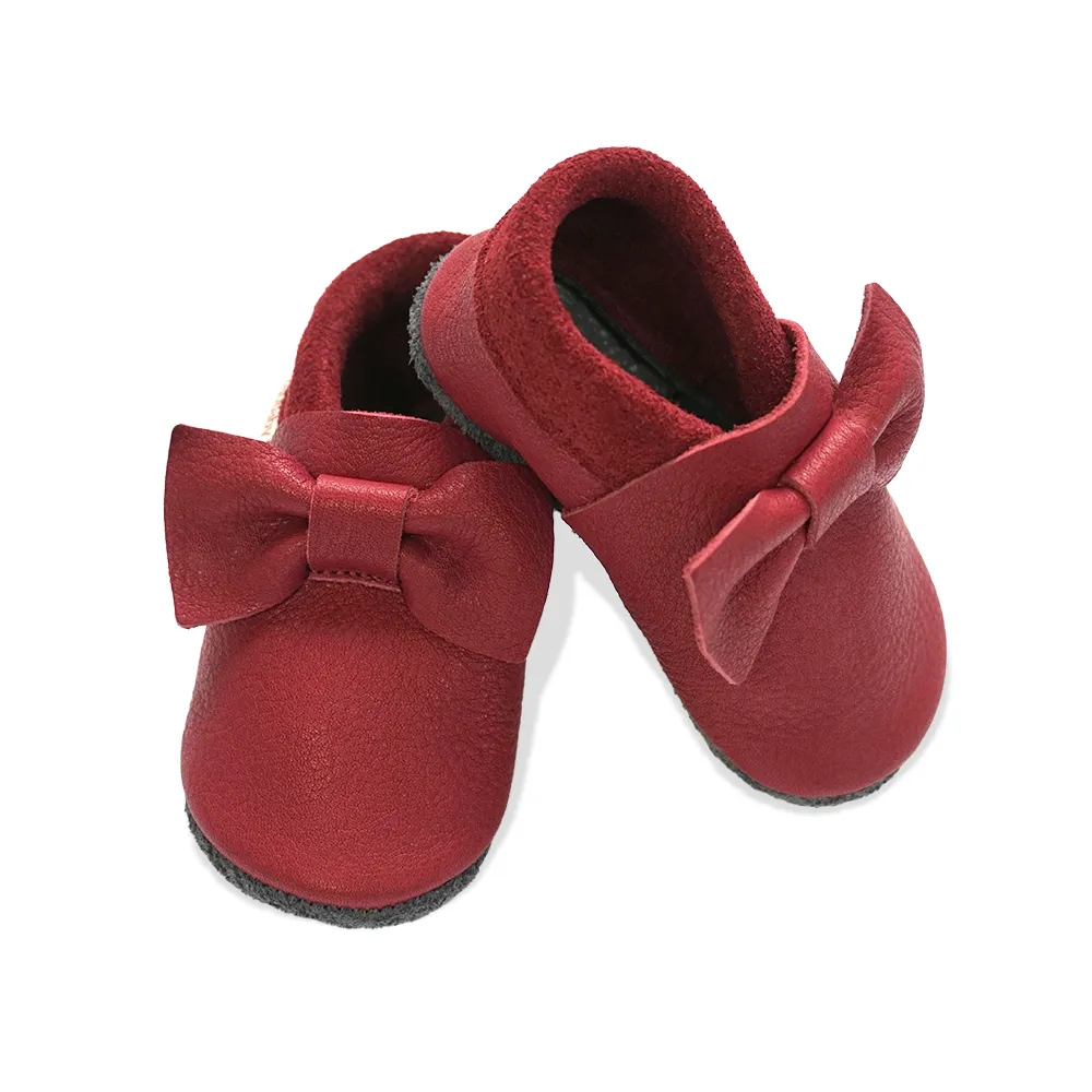 Baobaby Soft Sole Baby Shoes, Pirouettes, Cherry Baobaby Soft Sole Baby Shoes, Pirouettes, Cherry