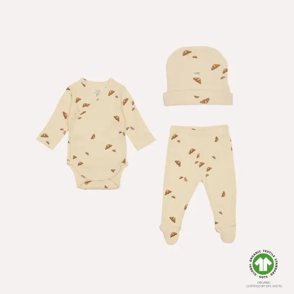 VacVac Studio Toulon New Born Set 3in1 - Croissant mini