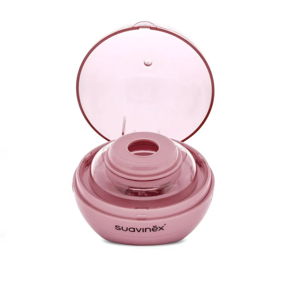 SUAVINEX Portable UV Soother Sterilizer – Powder Pink SUAVINEX Portable UV Soother Sterilizer – Powder Pink