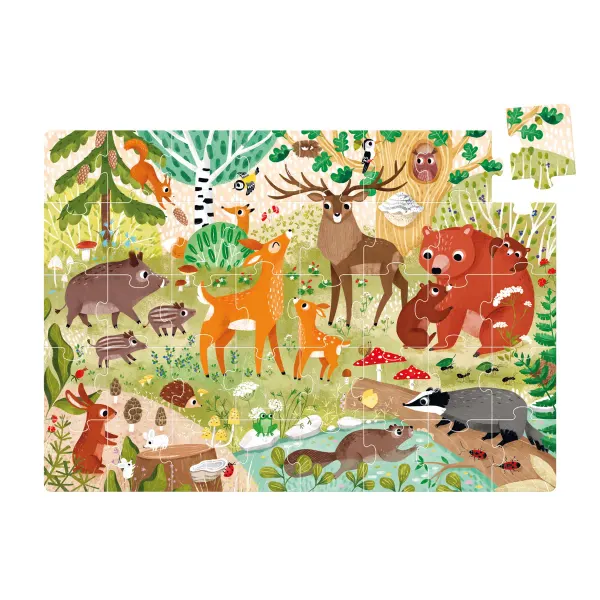 Banana Panda Wild Jumbo Puzzle Forest Animals 40PCS 2