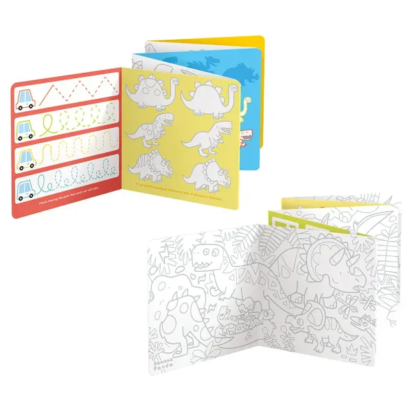 Banana Panda Looong Coloring Books - I Love Coloring Dinosaurs 2