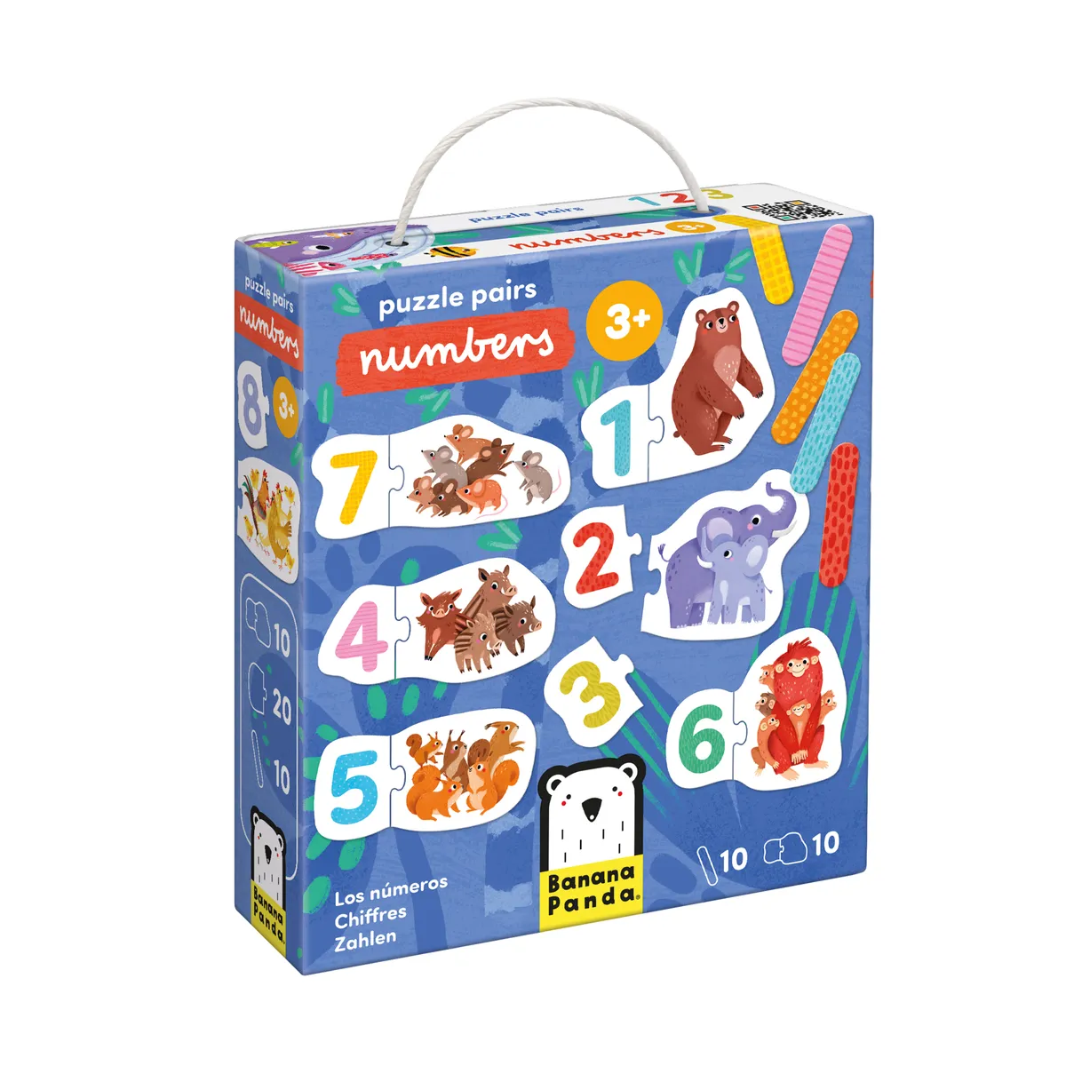 Banana Panda Puzzle Pairs Numbers Banana Panda Puzzle Pairs Numbers