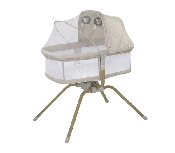 Babyhood Rocking Travel Bassinet Beige