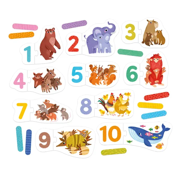Banana Panda Puzzle Pairs Numbers 2