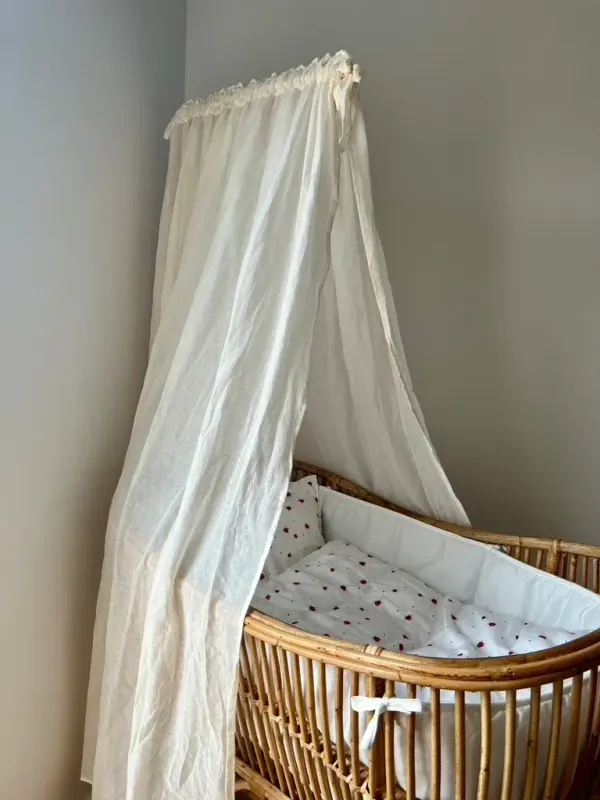Vanilla Copenhagen Bed Canopy Stand - Beech 2 Vanilla Copenhagen Bed Canopy Stand - Beech 2