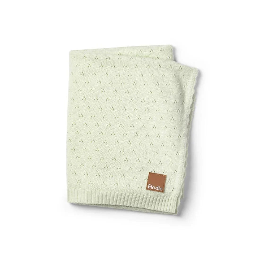 ELODIE - Pointelle Blanket - Gelato Green ELODIE - Pointelle Blanket - Gelato Green