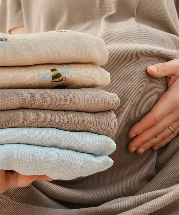 Vanilla Copenhagen Muslins Cloth 6 pack - Honeybee 2