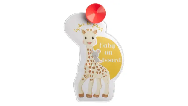 Sophie la girafe® - Flashing Baby on Board Sign