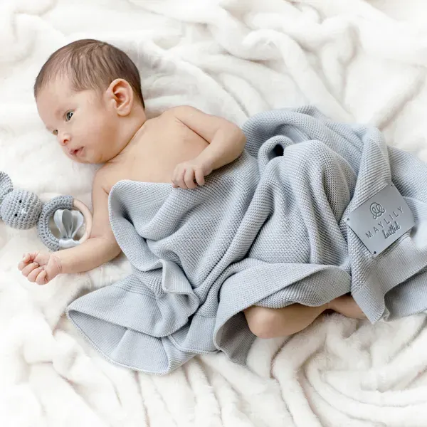 Maylily Bamboolove Blanket - Latte 2