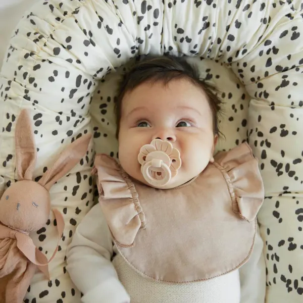 ELODIE - Drool Bib - Blushing Pink 2
