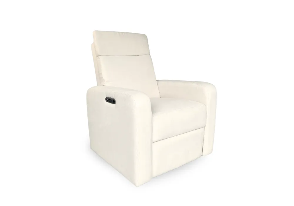 Babyhood Roma Electric Feeding Glider Chair – Ivory Babyhood Roma Electric Feeding Glider Chair – Ivory