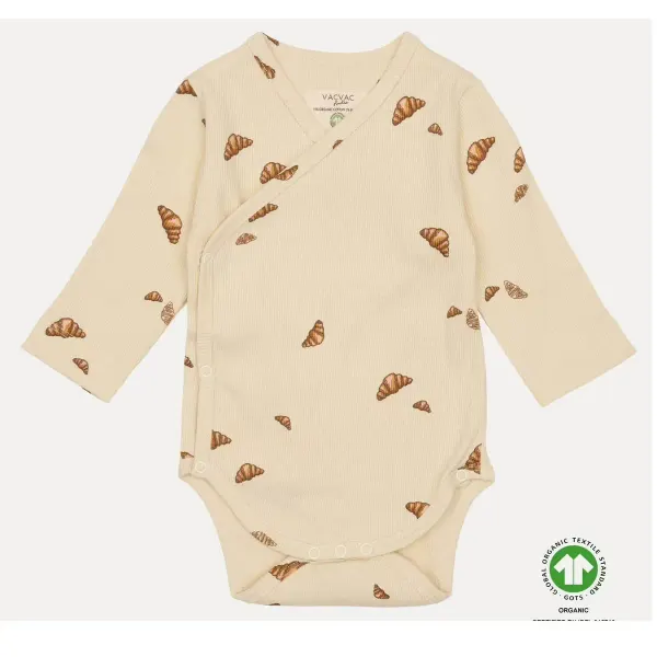 VACVAC Studio Toulon Crossover Bodysuit - Mini Croissant