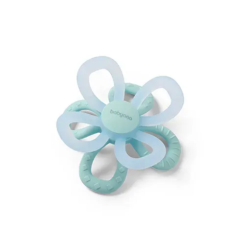 Babyono Silicone teether FLOWER