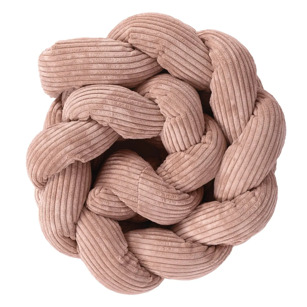 MeowBaby® Crib Bumper Braid Aesthetic Powder Pink, size L (300cm) MeowBaby® Crib Bumper Braid Aesthetic Powder Pink, size L (300cm)