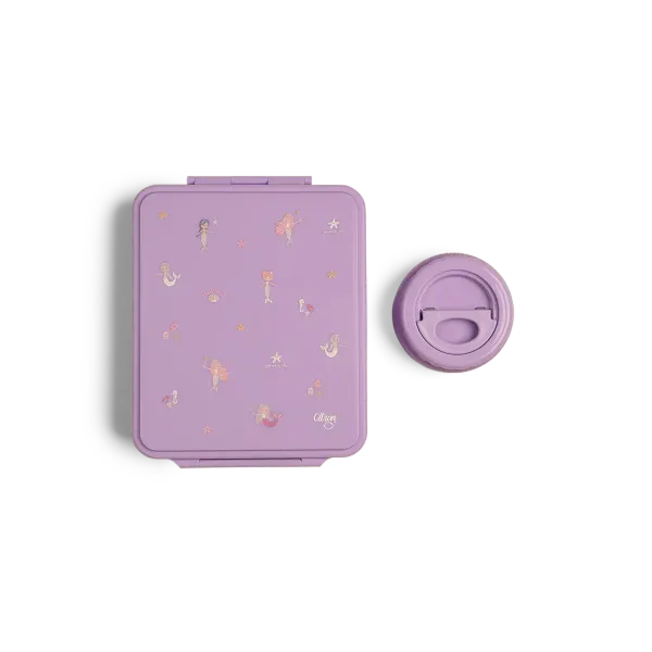 Citron Grand Lunchbox (Includes Lunchbox & Thermal 250ml Jar) - Mermaid