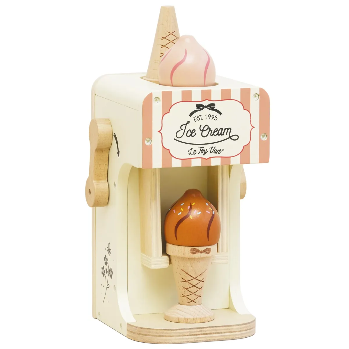 Le Toy Van Ice Cream Machine & Play Food Cones Le Toy Van Ice Cream Machine & Play Food Cones