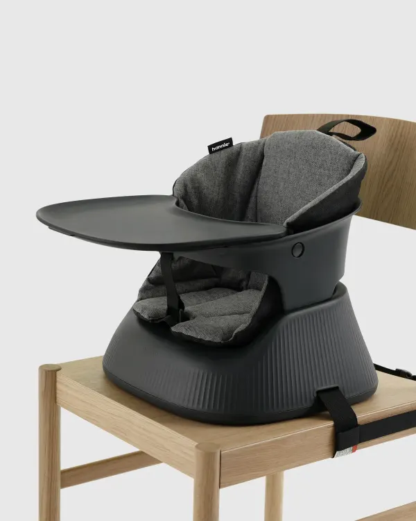 Hannie The Portable High Chair - Charcoal Black