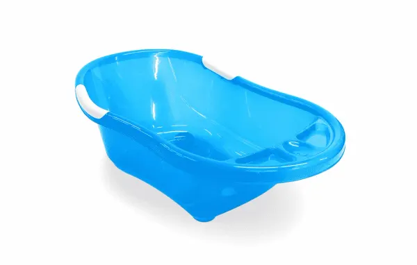 Babyhood Ergo Grouper Bath Blue (with Mesh & Stand)