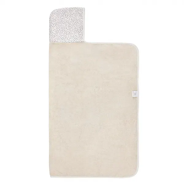 Maylily Bamboo Hooded Towel - Stones Taupe/Beige