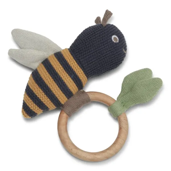Vanilla Copenhagen Rattle- Honeybee